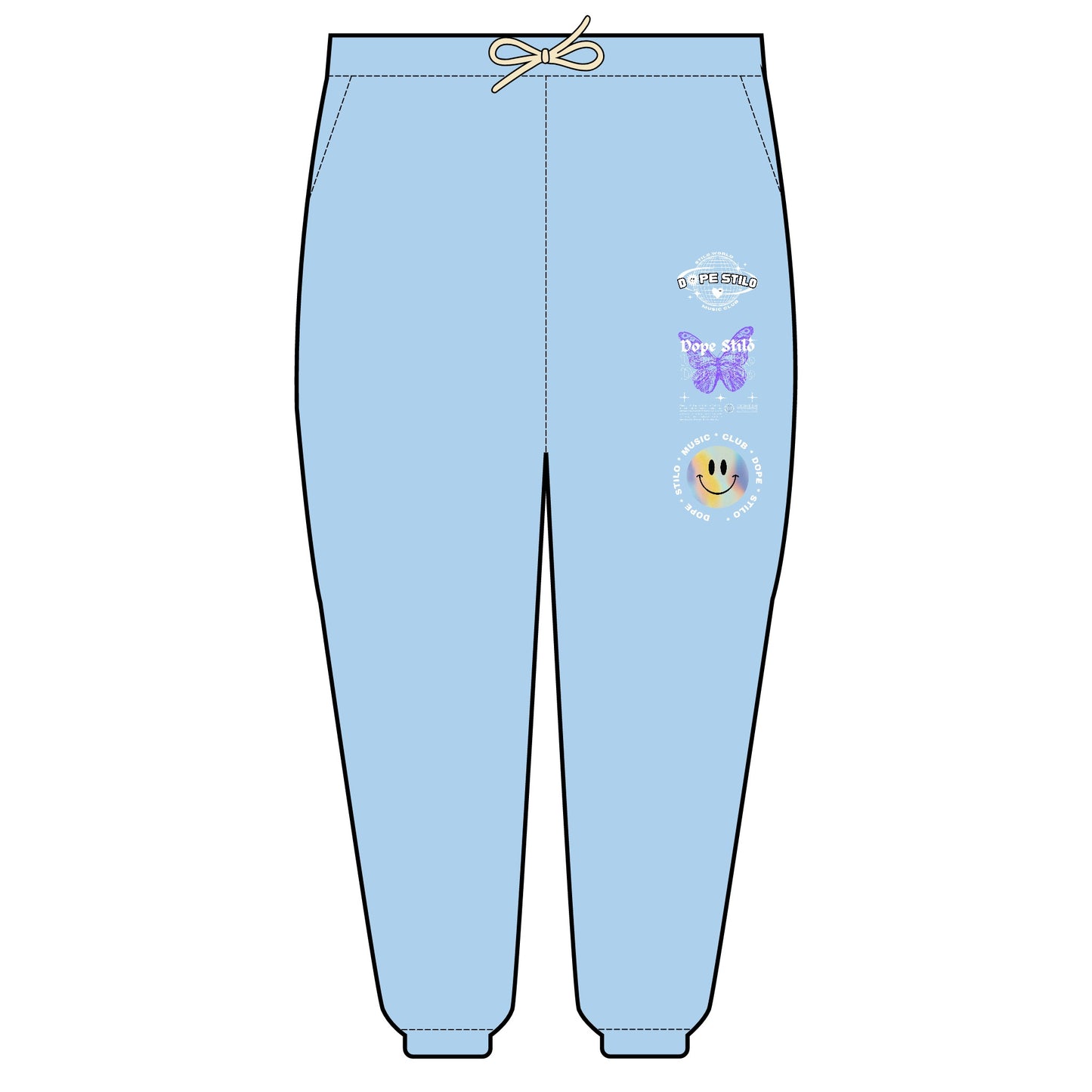 Unisex Garment-Dyed Lightweight Fleece Sweatpants