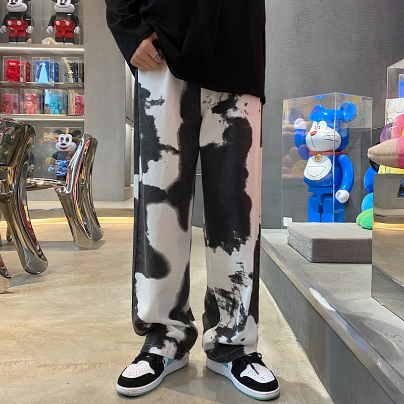 Tie-dye Jeans Denim Pants