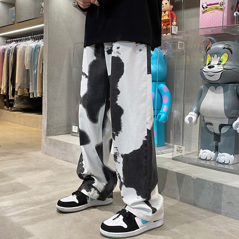 Tie-dye Jeans Denim Pants