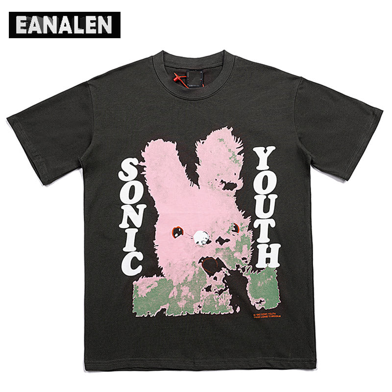 RETRO RABBIT GRAPHIC TEE
