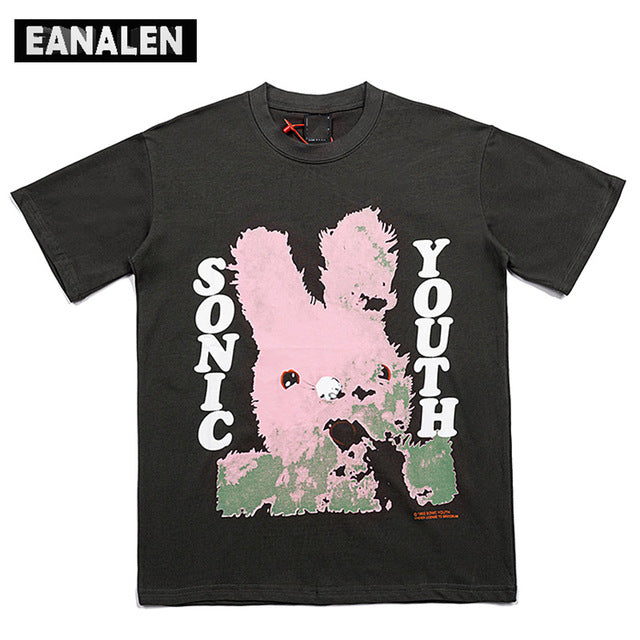 RETRO RABBIT GRAPHIC TEE